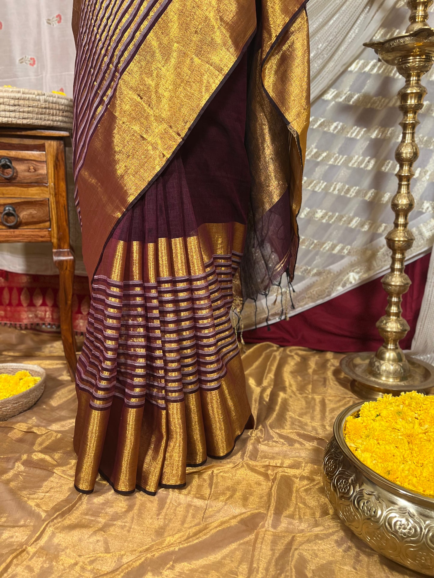 Suhasini - Coffee brown