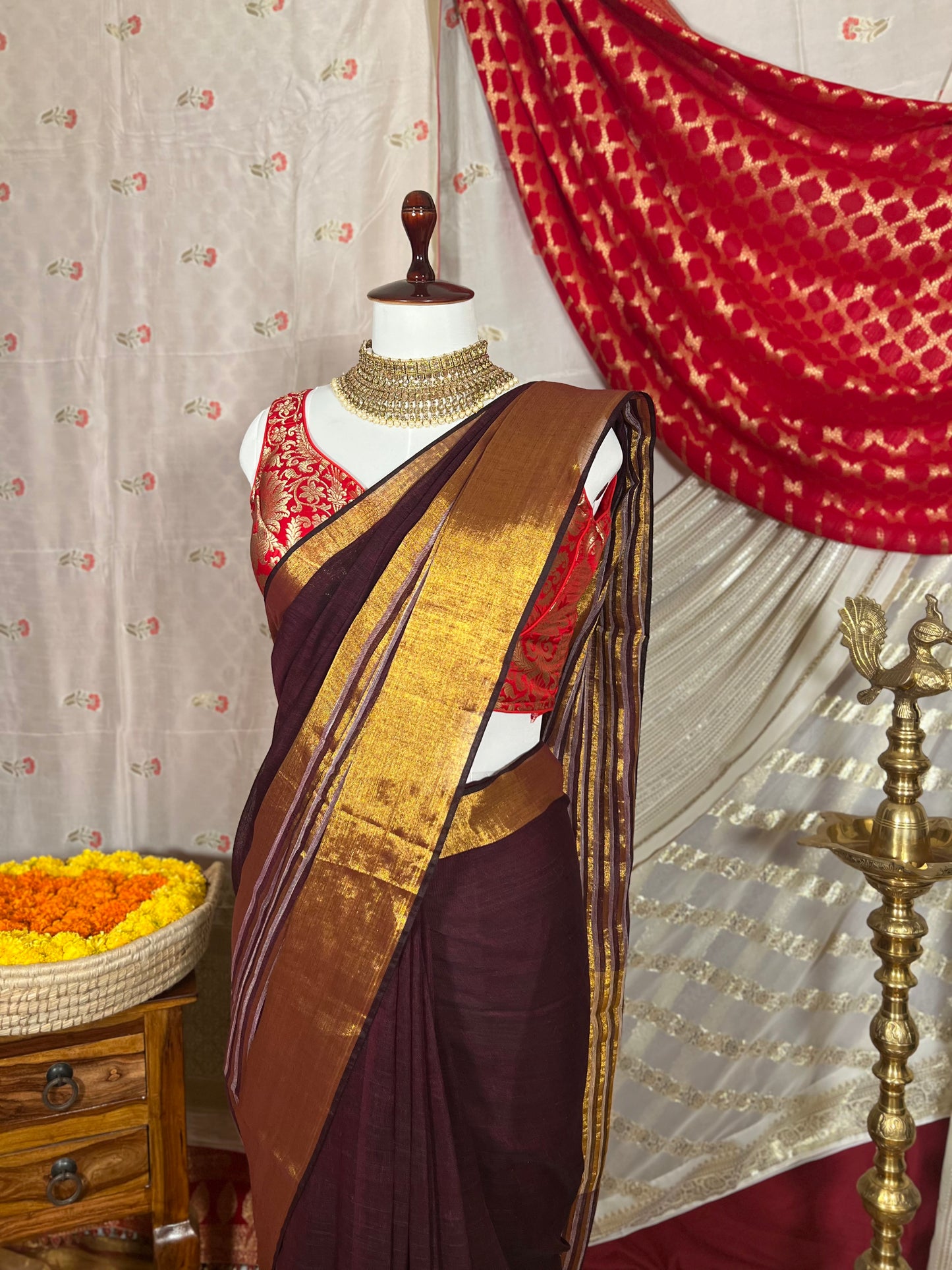 Suhasini - Coffee brown