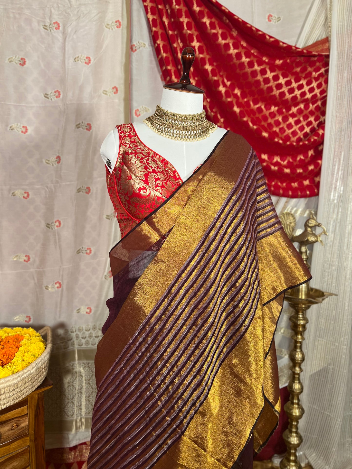 Suhasini - Coffee brown