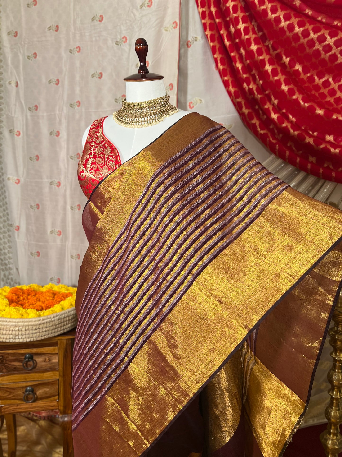 Suhasini - Coffee brown