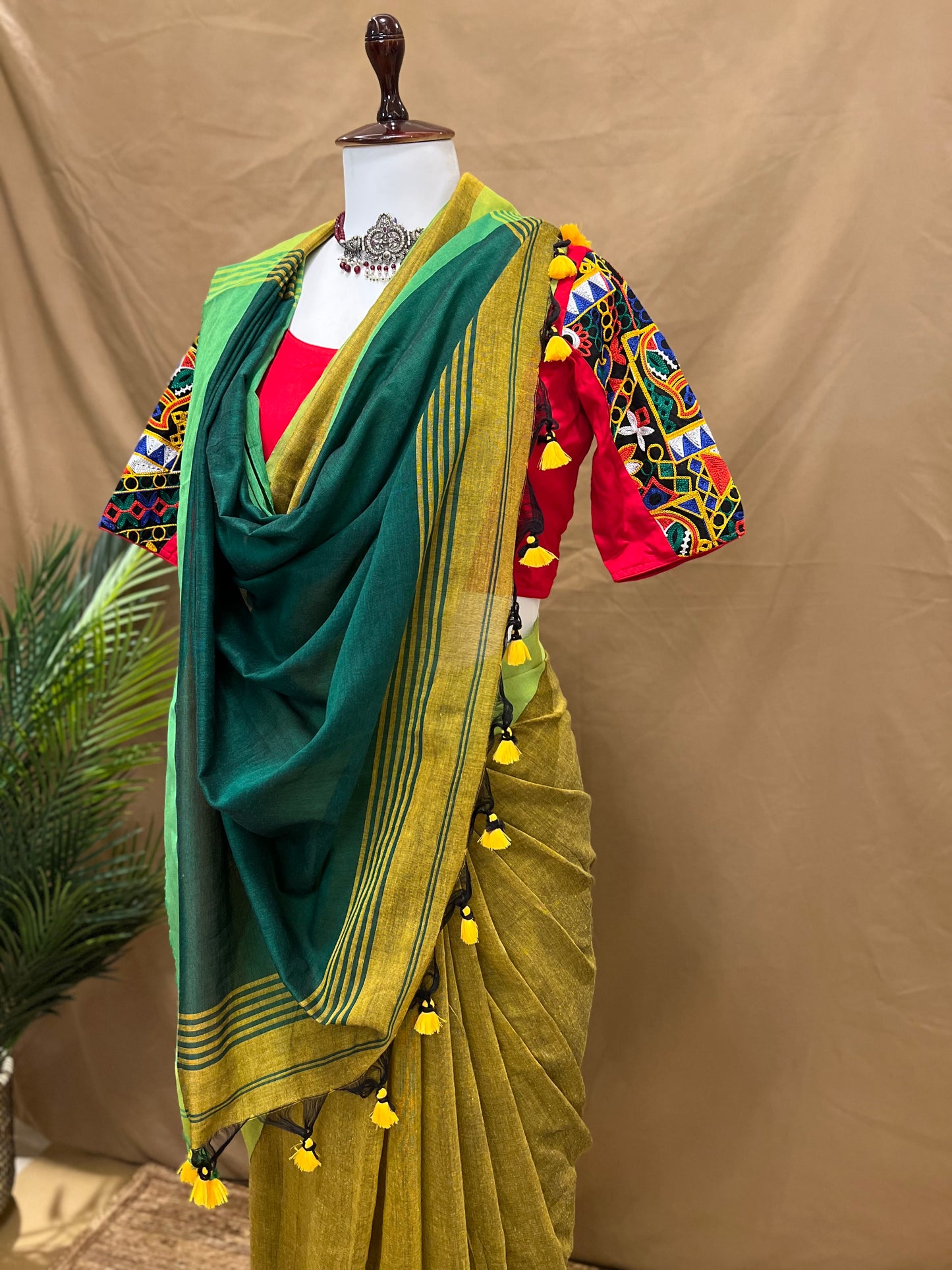 Dhara - Lime Green