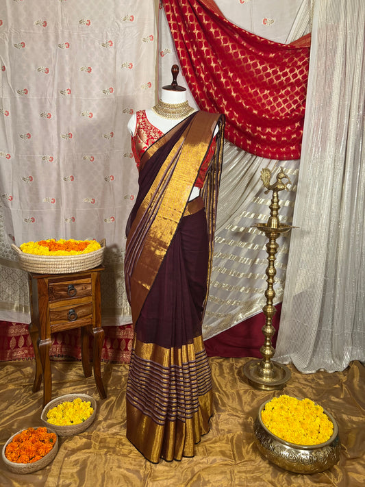 Suhasini - Coffee brown